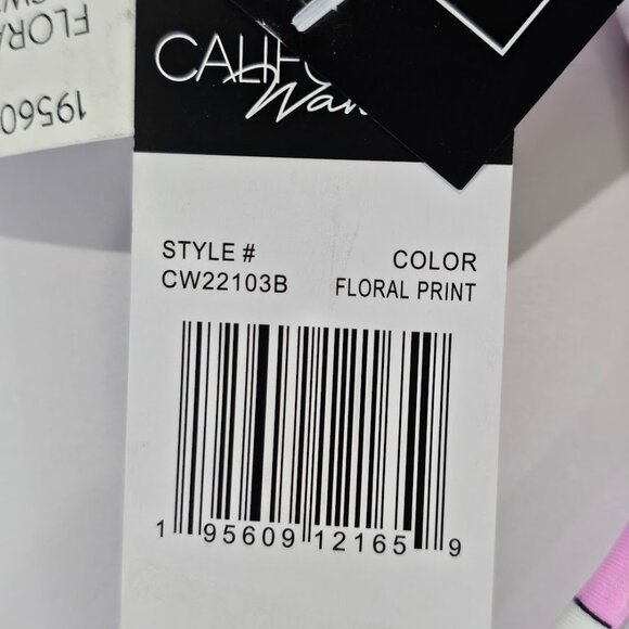 California Waves Cinch Side High Waist Bikini Bottom - Picture 7 of 8